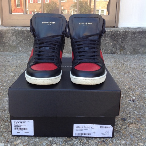Saint Laurent High Top SL/10H Sneaker - Picture 2 of 5